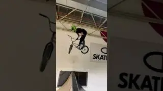 360 TRIPLE BARSPIN over a SPINE!🔥 #bmx #shorts