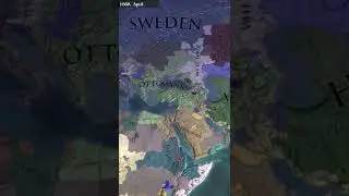 EU4 Timelapse | OTTOMANS are forming TURKEY 200 years early