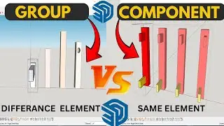 Make COMPONENT in SketchUp