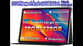 Newest Android 14 Tablet With Octa-core Cpu, 12gb-512gb Storage, And 8000mah Battery - 2024