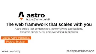 Tutorial Astro Indonesia #7 - Project Structure