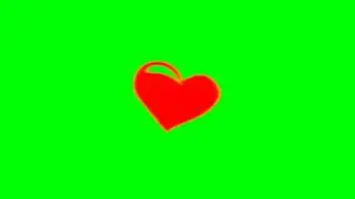 Beating Heart Green Screen Effects ❤️