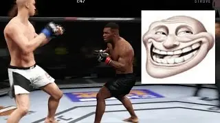 Челенжи от зрителей и эпик бой Струв против Тайсона :-) EA Sports UFC 2