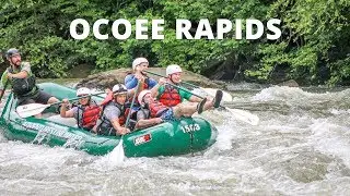4K UHD White Water Rafting on Tennessee's Ocoee River