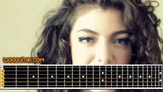 Lorde Royals Acoustic Lesson