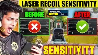 MASTER🔥ZERO RECOIL SENSITIVITY⁉️BEST SENSITIVITY FOR BGMI LIKE JONATHAN GYRONON GYRO NEW SENSITIVITY