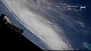NASA - Furacão Dorian visto do espaço em 30/08/2019