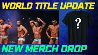4 MONTHS OUT WORLD TITLE SHOT + NEW MERCH DROP!