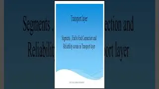 OSI Model | Open System Interconnection Model | What is Network