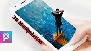 Cara Edit Foto 3D Manipulation|Picsart Editing|Picsart Manipulation