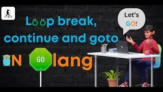Loop break, continue and goto statement in Golang | Golang tutorial | TechBrick