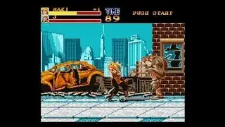 Final Fight Enhanced versión mejorada para Amiga de un clásico Beat 'em up de 1991!