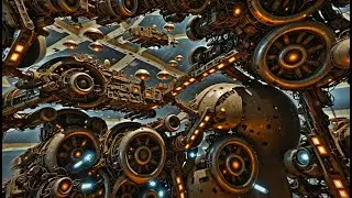 180 VR - U.F.O. 2/2-  (AI ComfyUi, Deforum)