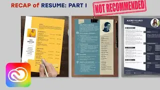 How to Create a Standout Resume - Part 2 | Office Hours: To the Rescue | Adobe Creative Cloud