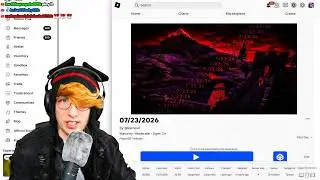 KreekCraft plays Roblox 07/23/2026..