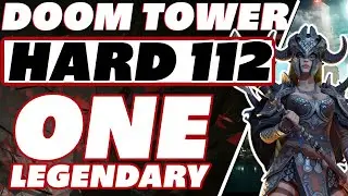 DT hard 112 one lego Kantra EASY!!!! Raid Shadow Legends Doom tower 112 guide