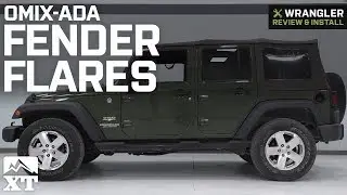 Jeep Wrangler Omix-ADA Fender Flares (2007-2018 JK) Review & Install