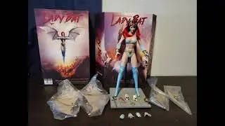 LBleague lady Bat 1/6 scale action figure 2018 shcc exclusive