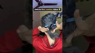 Girls in slow mo videos😂 