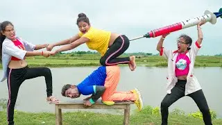 Top New Motu Funniest Comedy Video 2024😂Most Watch Viral Motu Funny Video 2024, Ep-338  By my family
