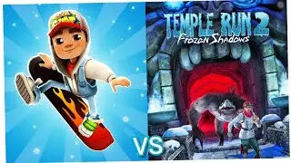 Subway Surfers Vs Temple Run 2 (Fun Run Game- 1). #subwaysurfers