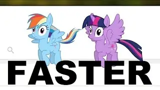 GO FASTER - Pony Girl But every time she said 