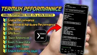 Modul Gaming Termux Non Root !! FPS Performance Booster Untuk Atasi Lag Saat Main Game