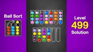 Ball Sort Puzzle Solution Level 499