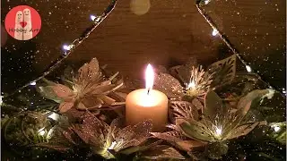 Christmas decoration ideas - Tutorial Centrotavola Natalizio