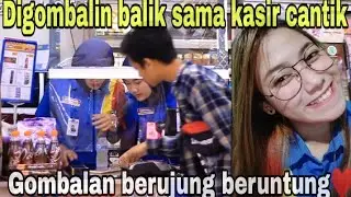 Gombalin cashier beautiful Indomaret