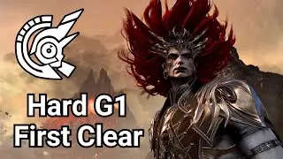 Echidna G1 First Clear (Hard) Newbie Scouter Prog POV [Evolution Legacy] / LOST ARK Kazeros Raid