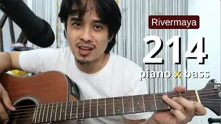 214 Piano Intro , bass intro and outro on acoustic guitar tutorial ni Pareng Don
