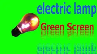 Green Screen electric lamp