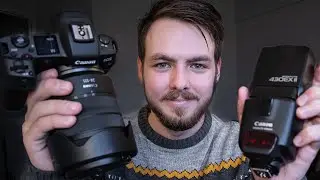 How To Use The EOS R In Low Light Photography 📸 Using A SpeedLite 430ii Tutorial