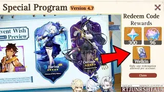 ✅4.7 LIVESTREAM, BANNERS (CLORINDE, FURINA), REDEEM CODES, DAINSLEIF, FREE WELKIN - Genshin Impact
