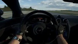 McLaren 620R POV | 700HP Autobahn 300km/h+ Run