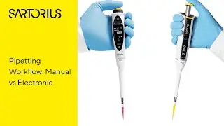 Picus®️ 2 Electronic Pipette Workflow Compared to Manual Pipetting