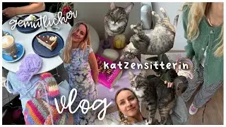 FEELGOOD vlog 🐈💗 ~ Katzensitterin, Neues Hobby starten & ihr lernt meine Pflege-Mieze kennen