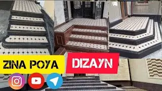 Zina poya marmar terish granit toshlar sokilga kafel 