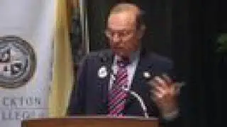 Murray Sabrin debates at Stockton College - Part 2