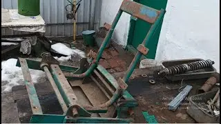 Реставрація сидіння ЮМЗ, амортизатор іж + торсіон