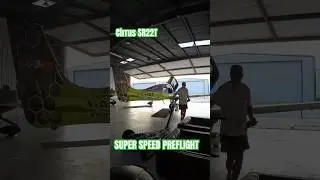 How do you preflight a Cirrus?