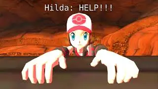 Hilda Cliffhanging Animation 1 Remake