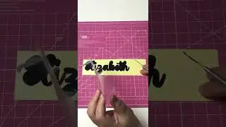 Nécessaire personalizada com Vinil Adesivo#shorts