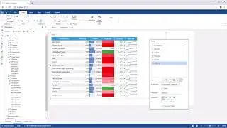 ASP.NET MVC Dashboard: Using Databar, Colorscale, Indicator, Sparklines in Table [Shot on v2019]