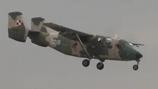 Polish Air Force PZL M-28 Skytruck + M-28B Bryza Landing and takeoff @ Piknik lotniczy Świdwin 2015