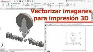 Vectorizar una imagen para impresiones 3D - SVG, DXF, DWG Inkscape Illustrator