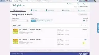 Как выполнить домашнее задание на платформе MyEnglishLab