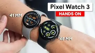 Google Pixel Watch 3 Hands on Review: Galaxy Watch KILLER?
