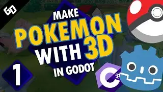 Pokemon RPG in GODOT 3D C# Tutorial Episode 1 3rd person Camera set up